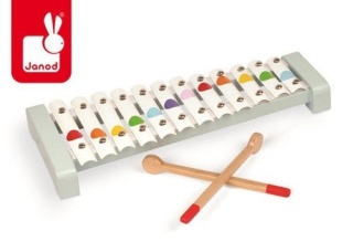 Metalowe cymbałki Confetti - 12 tonów - Janod