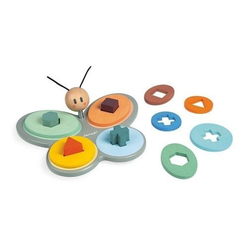 JANOD Drewniany sorter kształtów Motyl Sweet Cocoon JANOD Drewniany sorter kształtów Motyl Sweet Cocoon