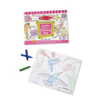 MELISSA&DOUG Duża kolorowanka dla dziewczynki - 50 arkuszy
