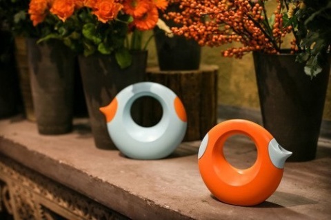 QUUT Konewka mała Cana Mighty Orange + Vintage Blue