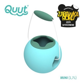 QUUT Małe wiaderko wielofunkcyjne Mini Ballo Vintage Blue + Mineral Green