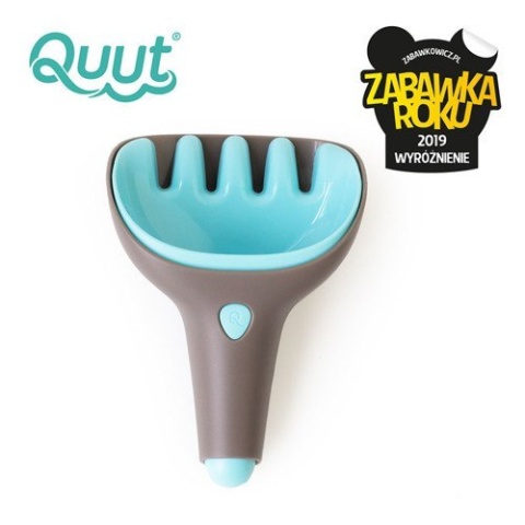 QUUT Zestaw łopatka + grabki Raki Bungee Grey + Vintage Blue