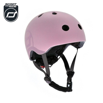 Kask dla dzieci Scootandride S-M Rose
