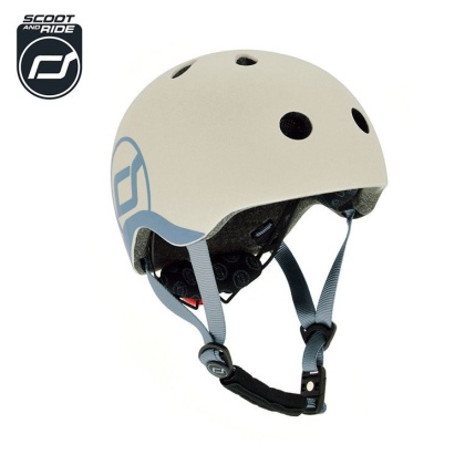 Kask dla dzieci XXS-S - Scoot & Ride - 1-5 lat - Ash