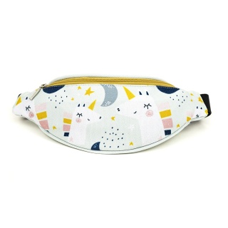 SHELLBAG - Nerka classic mini z jednorożcem MOONLIGHT UNICORNS