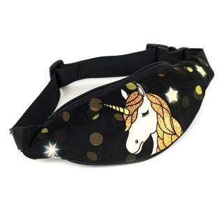 SHELLBAG - Nerka classic mini z jednorożcem Starry Glow