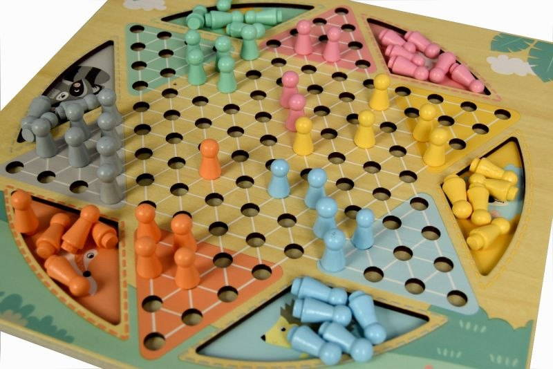 ADAM TOYS Gra dwustronna Halama i Węże i drabiny ADAM TOYS Gra dwustronna Halama i Węże i drabiny