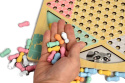 ADAM TOYS Gra dwustronna Halama i Węże i drabiny ADAM TOYS Gra dwustronna Halama i Węże i drabiny