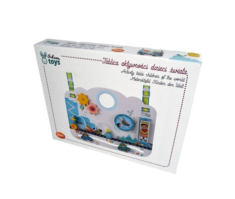 ADAM TOYS Tablica aktywności dla malucha ADAM TOYS Tablica aktywności dla malucha