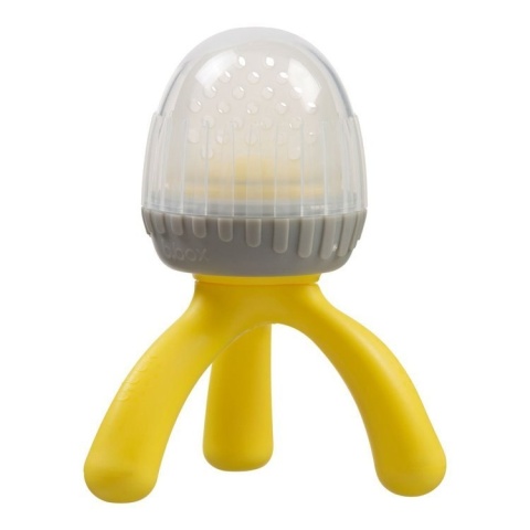 manustore.pl B.Box Gryzak silikonowy do podawania pokarmów, Lemon Sherbet