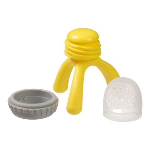 manustore.pl B.Box Gryzak silikonowy do podawania pokarmów, Lemon Sherbet