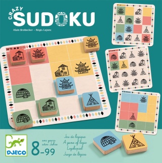DJECO Gra logiczna Szalone Sudoku