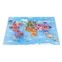 Janod Puzzle edukacyjne z figurkami 3D Cuda świata 350 elementów 7 + Janod Puzzle edukacyjne z figurkami 3D Cuda świata 350 elementów 7 +