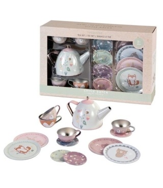 LITTLE DUTCH Zestaw metalowy Tea set Adventure