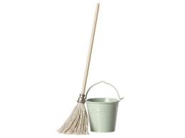 Maileg Wiadro i mop - Bucket and Mop