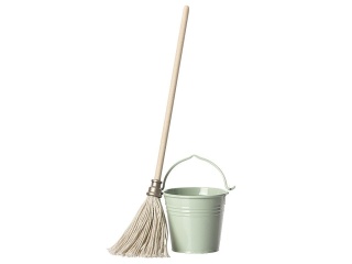 Wiadro i mop Maileg - Bucket and Mop