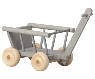 Maileg Wózek - Wagon, Micro - Mint