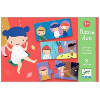 DJECO Puzzle duo Emocje