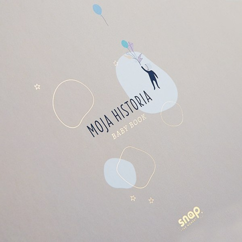 Snap the moment Album na zdjęcia dla dziecka 'Moja historia' Beż Snap the moment Album na zdjęcia dla dziecka 'Moja historia' Beż