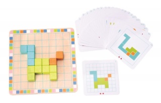 ADAM TOYS Układanka tetris