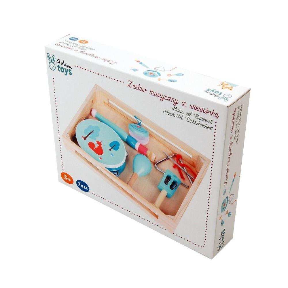 ADAM TOYS Zestaw muzyczny z wiewiórką ADAM TOYS Zestaw muzyczny z wiewiórką
