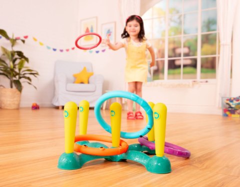 B.Toys RZUCANIE OBRĘCZAMI DO CELU zestaw do gry B.Toys RZUCANIE OBRĘCZAMI DO CELU zestaw do gry