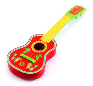 Drewniana gitara dla dzieci - Ukulele Djeco