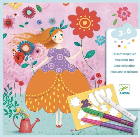 Djeco Zestaw artstyczny Pretty Dresses Manustore.pl