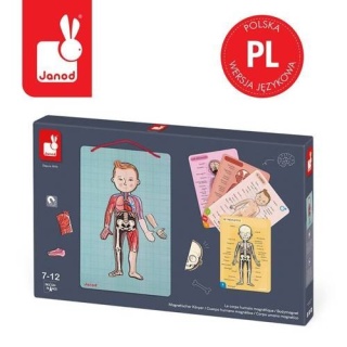 Magnetyczna układanka Janod Ciało człowieka