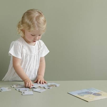 Little Dutch Puzzle Gąski 4 rodzaje zwierzątek Little Goose