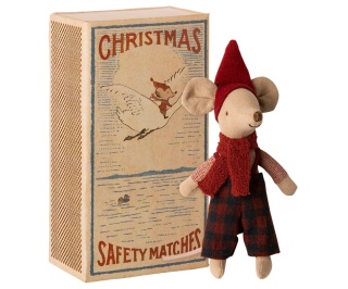 MAILEG Christmas mouse in box - Big brother