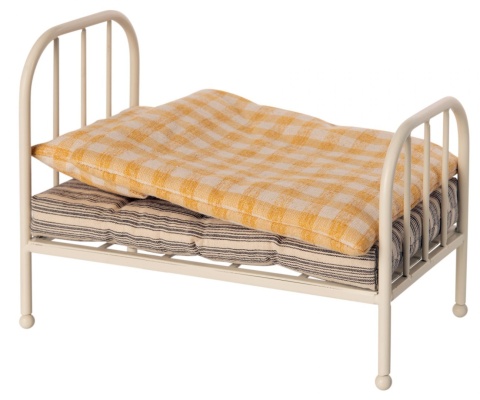 MAILEG Łóżko misia, Vintage bed, Teddy junior