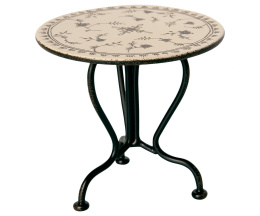 MAILEG Vintage tea table, Micro - Anthracite, Stolik
