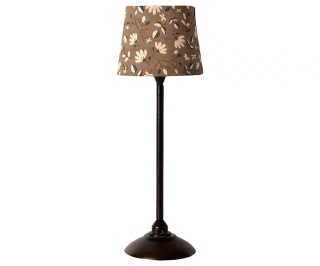 MAILEG Lampa, Miniature floor lamp - Anthracite