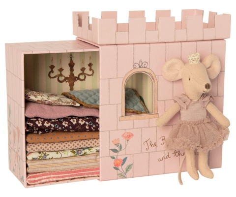 MAILEG Princess and the pea , Myszka na ziarnku grochu