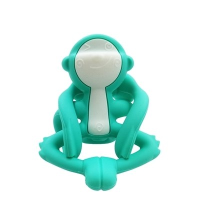 Mombella Gryzak Zabawka Małpka Blue