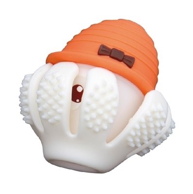 Mombella Gryzak Zabawka Ośmiornica Orange