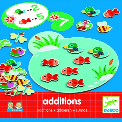 DJECO Eduludo-Additions-nauka liczenia