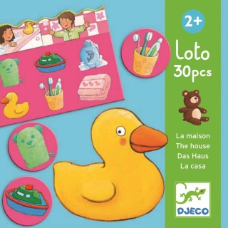DJECO Gra edukacyjna lotto DOM
