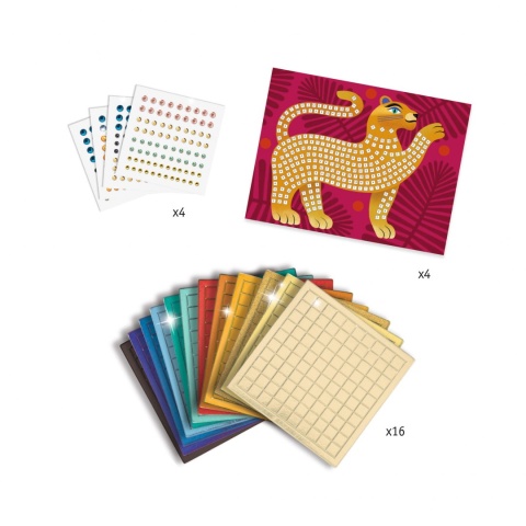 DJECO Mozaika W DŻUNGLI