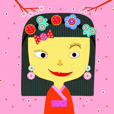 DJECO Zestaw artystyczny z naklejkami dla maluchów TWARZE 3-6 lat