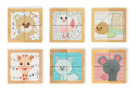 JANOD Klocki drewniane Puzzle 6w1 Żyrafka Sophie JANOD Klocki drewniane Puzzle 6w1 Żyrafka Sophie