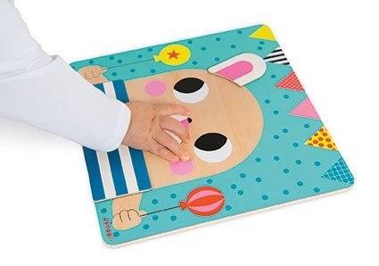 JANOD Układanka drewniana magnetyczna Zwierzątka JANOD Układanka drewniana magnetyczna Zwierzątka