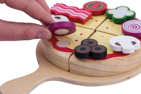 JOUECO Drewniany piec do pizzy
