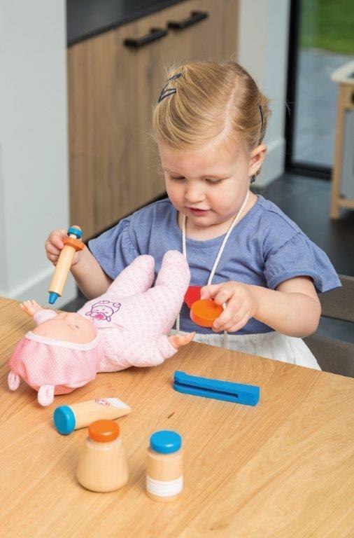 JOUECO Drewniany zestaw Doktor JOUECO Drewniany zestaw Doktor