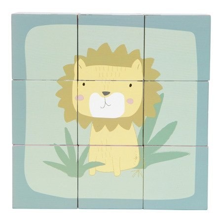 Little Dutch Puzzle-kostki 6 elementów Zwierzątka