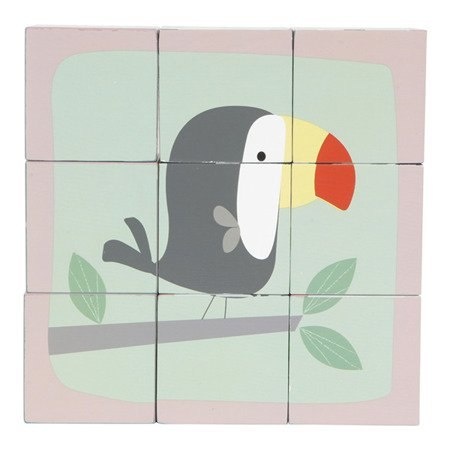 Little Dutch Puzzle-kostki 6 elementów Zwierzątka