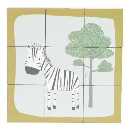 Little Dutch Puzzle-kostki 6 elementów Zwierzątka
