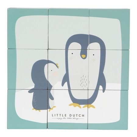 Little Dutch Puzzle-kostki 6 elementów Zwierzątka
