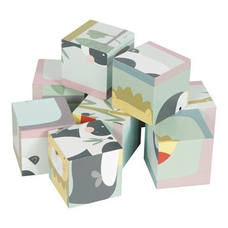 Little Dutch Puzzle-kostki 6 elementów Zwierzątka